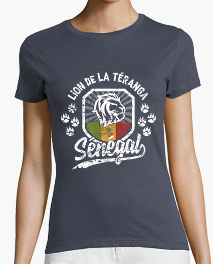 Camiseta senegal leon de teranga