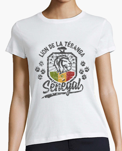Camiseta senegal leon de teranga