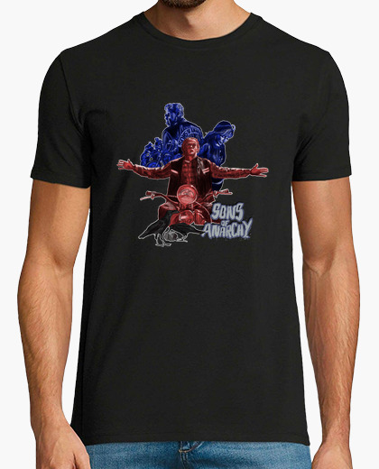 Camiseta Sons of Anarchy Red and blue