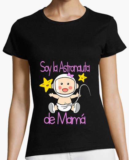 Camiseta Soy El Astronauta de Mamá para...