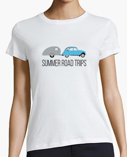 Camiseta Summer Road Trip in 2cv