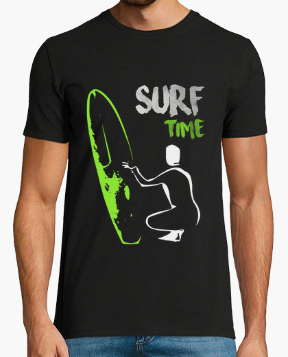 Camiseta Surf time manga corta hombre