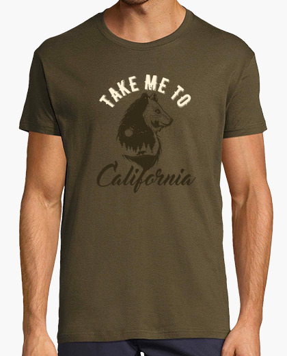 Camiseta Take me to California - ARTMISETAS ART CAMISETAS 
 Camiseta Take me to California- ARTMISETAS ART CAMISETAS