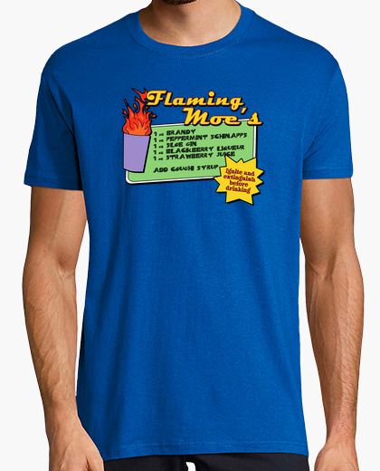 Camiseta The : Flaming Moe´s