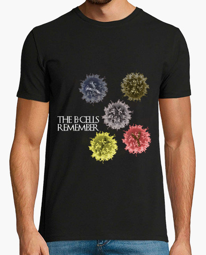 Camiseta The B-cells Remember oscura HMC