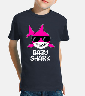 Camiseta Tiburón Aventuras Divertido Baby Shark Familia Humor