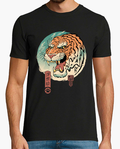 camiseta tigre hombre