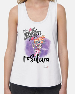 Camiseta tirantes ancha ZenxZen POSITIVA