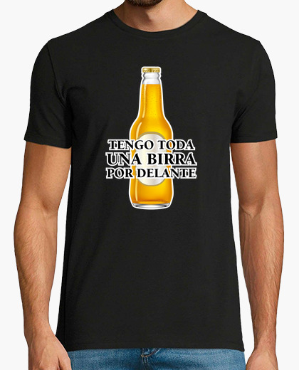 Camiseta Una birra por delante