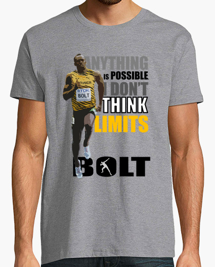 camiseta usain bolt