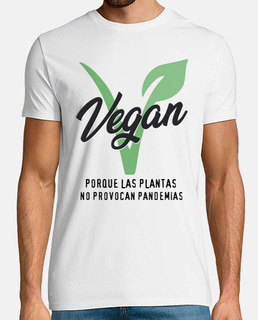 Camiseta Vegan anti virus