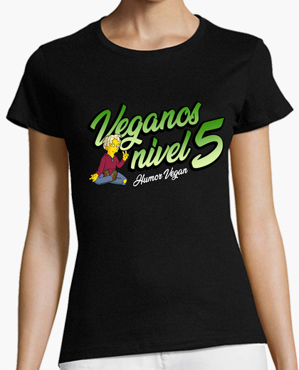 Camiseta Veganos Nivel 5