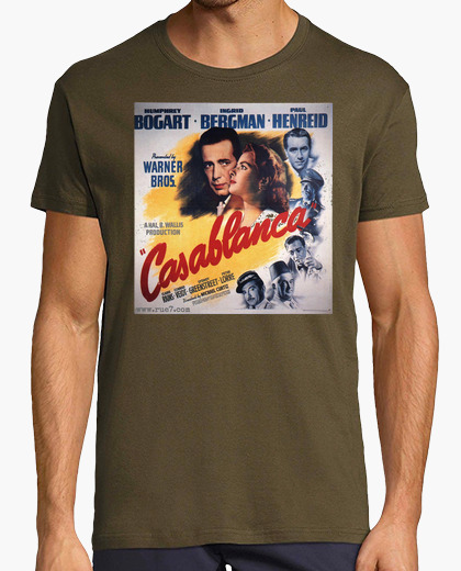 Camiseta Vintage - Casablanca