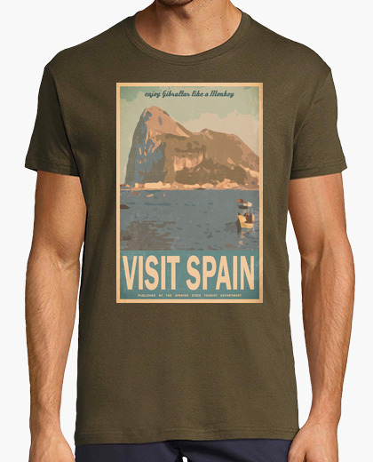 Camiseta Visit Spain Visit Gibraltar