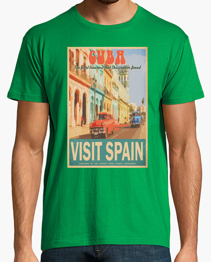 Camiseta Visit spain visit la habana