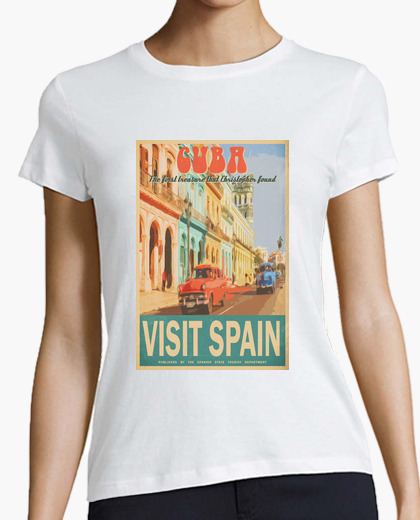 Camiseta Visit spain visit la habana
