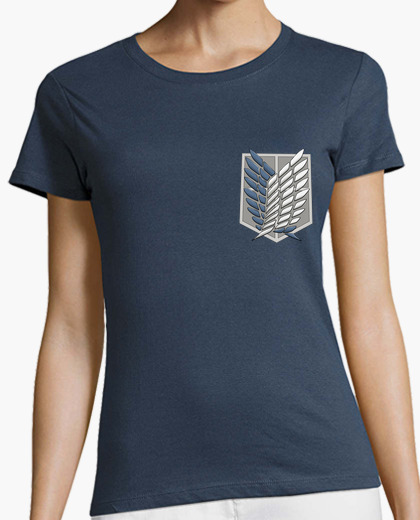 Camiseta Winds of Freedom, Shingeki, Logo...