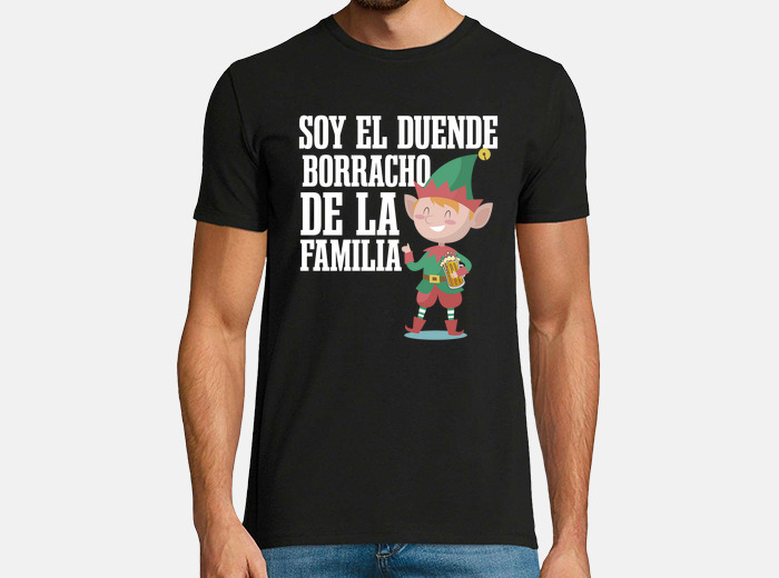 Camisetas divertidas navidenas para hombr. laTostadora