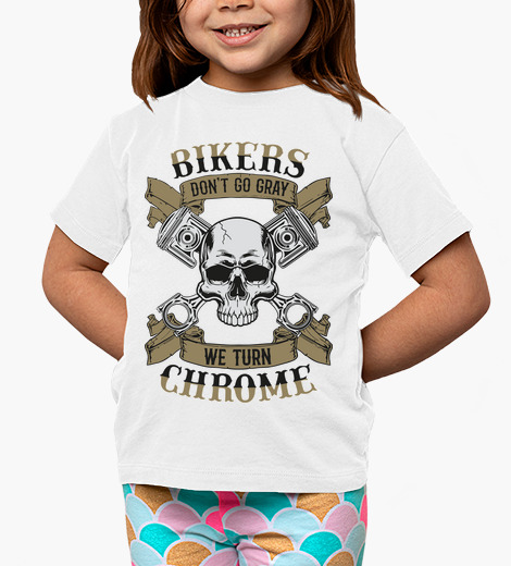 Camisetas niños Bikers Chrome