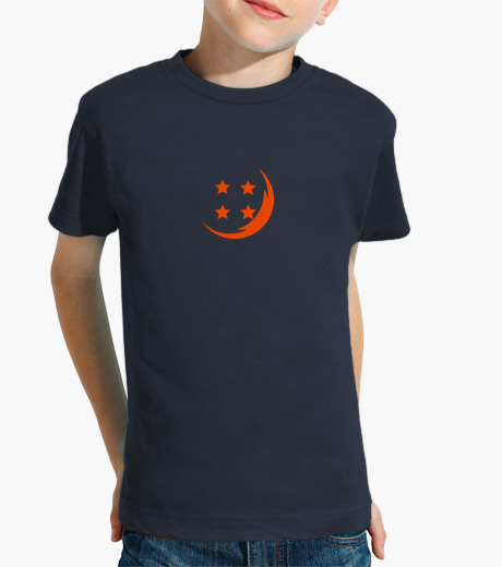 Camisetas niños Bola de dragón 4 naranja...