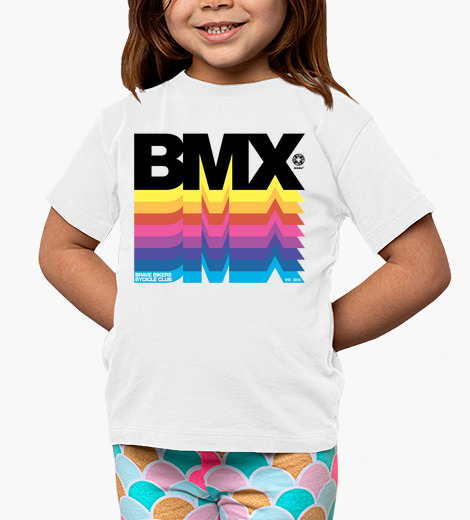 Camisetas niños Brave Bikers BMX Black