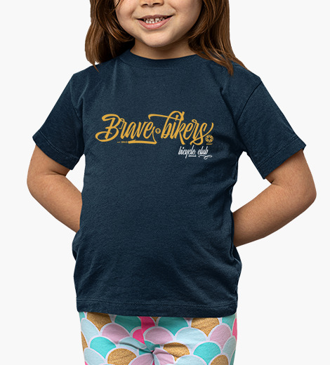Camisetas niños Brave Bikers Script
