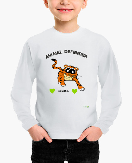 Camisetas niños Camiseta Tigre manga...