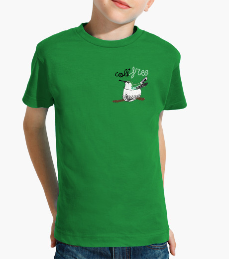 Camisetas niños Colifree verde