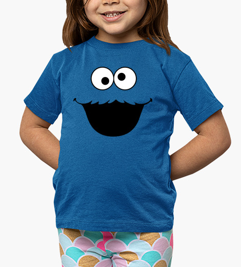 Camisetas niños El monstruo de las galletas