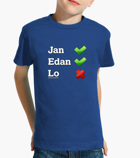 Camisetas niños Jan Edan Lo