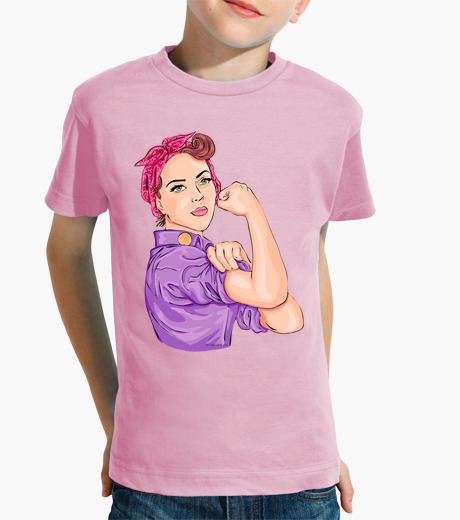 Camisetas niños Mujer revolucionaria