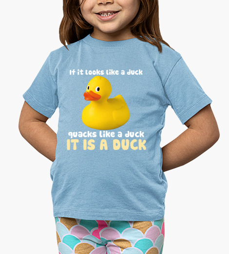 Camisetas niños Niño, like a duck