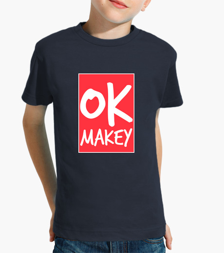 Camisetas niños Ok makey