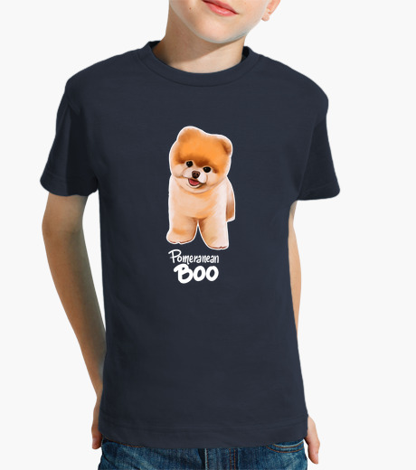 Camisetas niños Pomeranean Boo