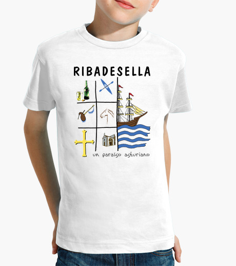 Camisetas niños Ribadesella - Camiseta...