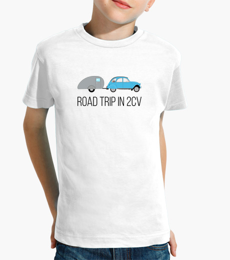 Camisetas niños Road Trip in 2cv 1