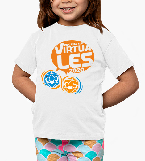 Camisetas niños VirtuaLES 2020 bocadillo
