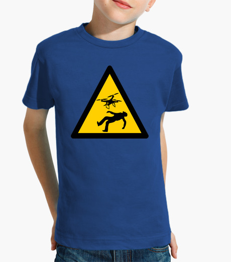 Camisetas niños Warning Drones