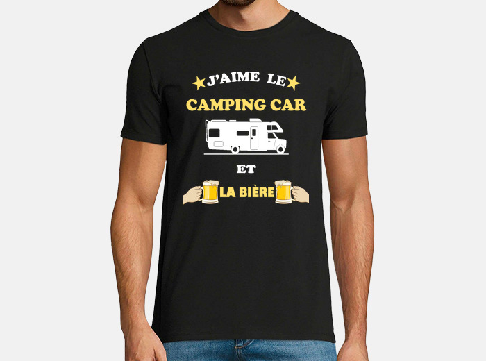 Tee shirt best sale camping car humour