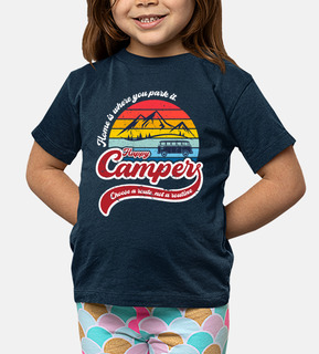 campeur heureux