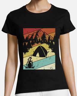 camping retro glamping mochilero