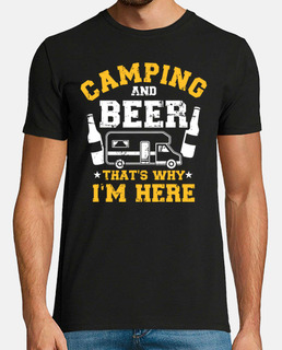 camping y cerveza por eso estoy aquí rv