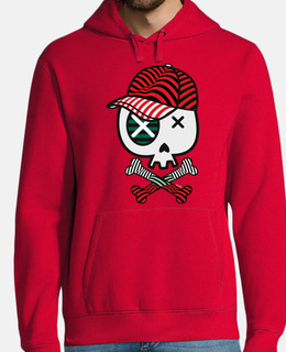 cap rosso skull sn