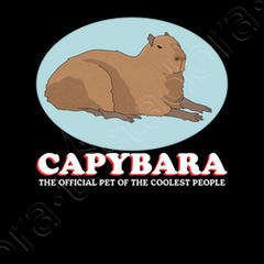 T-shirt capibara animale domestico dei... | tostadora