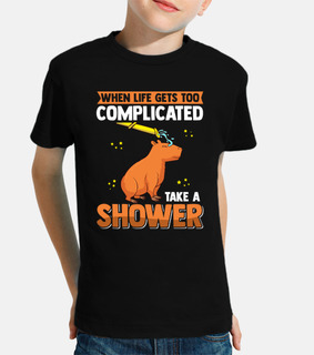 capibara capy de la ducha mascota roedo