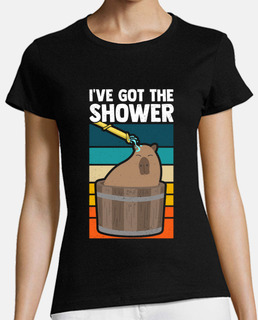 capibara ducha capy divertido