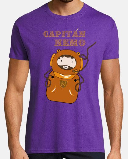 Camisetas de hombre del Capitán Nemo