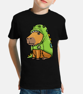 capybara dans un costume de dinosaure f
