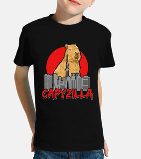 Capybara Funny Capyzilla Water Pig