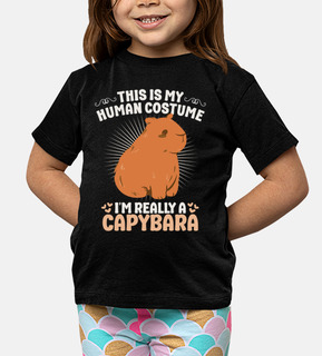Capybara Human Costume Funny Halloween